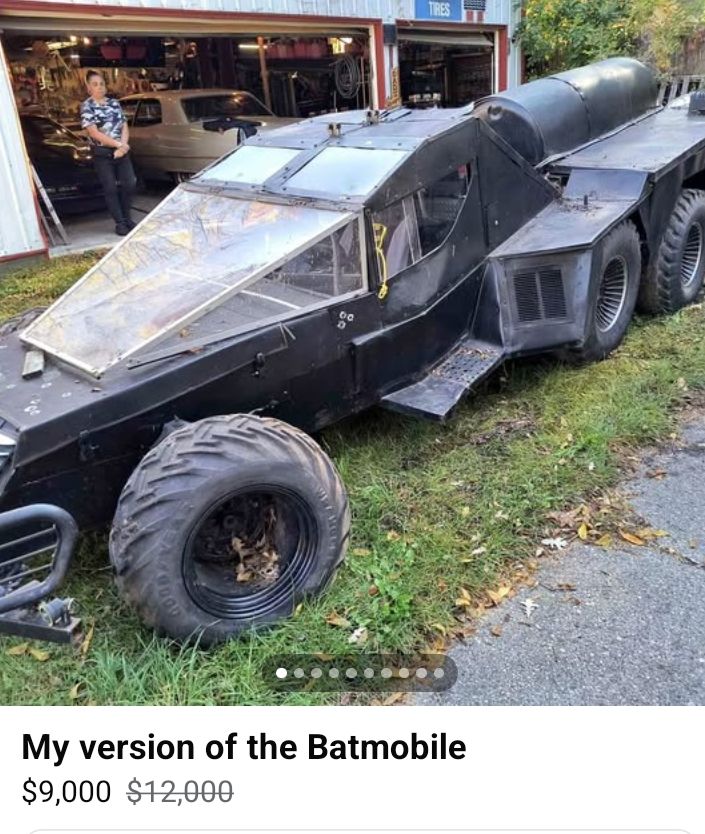 Custom batmobile