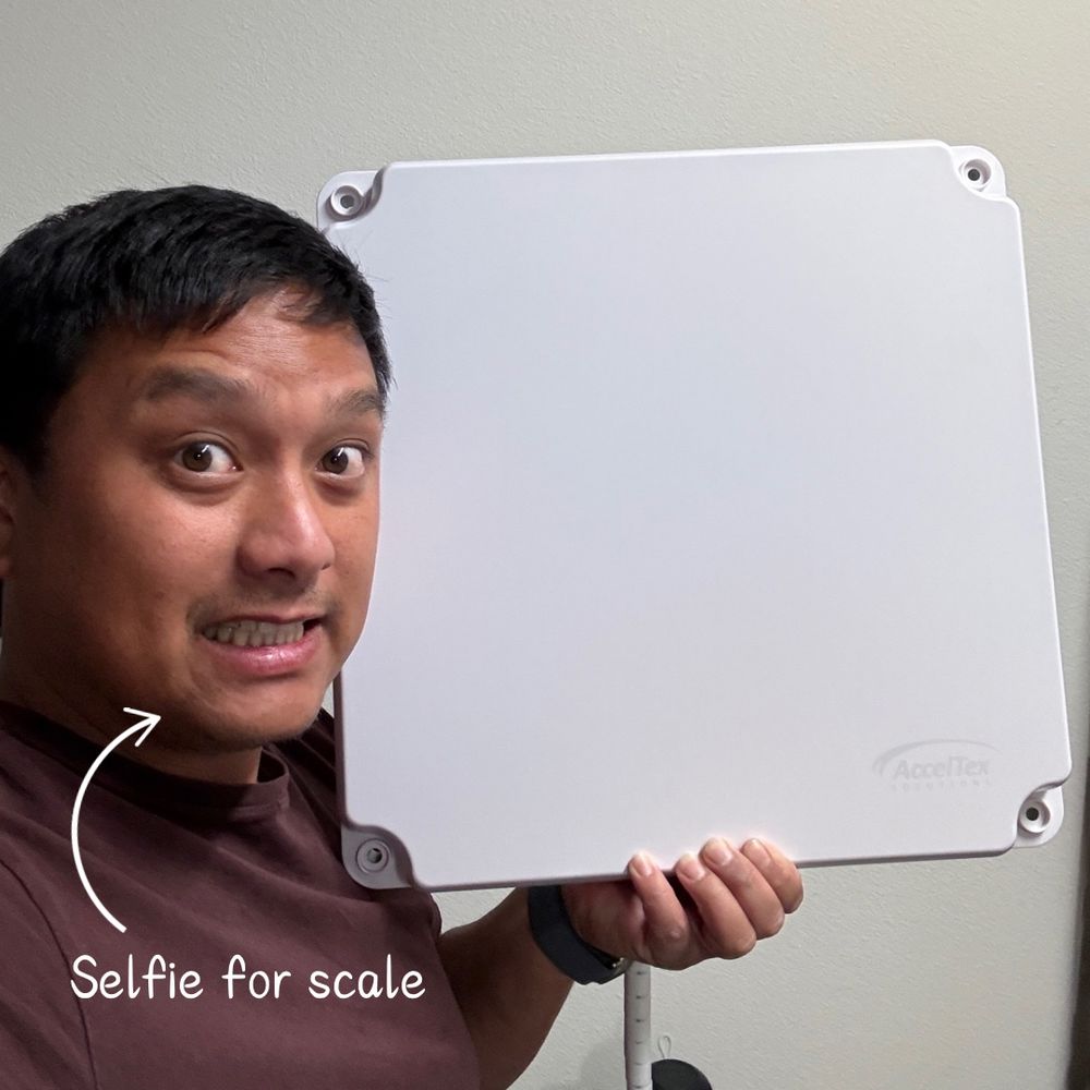 Selfie for scale