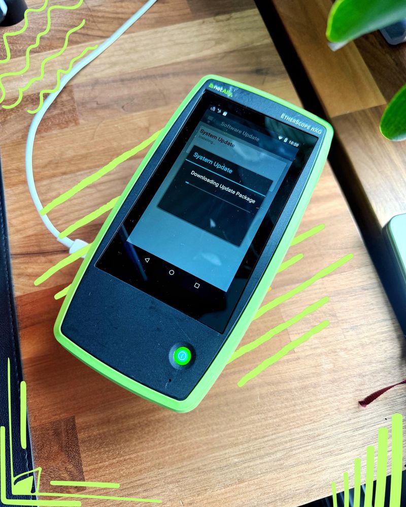 Updating NetAlly EtherScope nXG