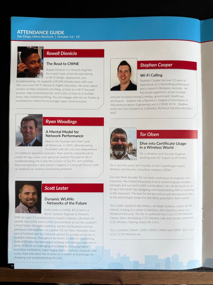 Rowell listed as speaker at Wi-Fi Trek 2018