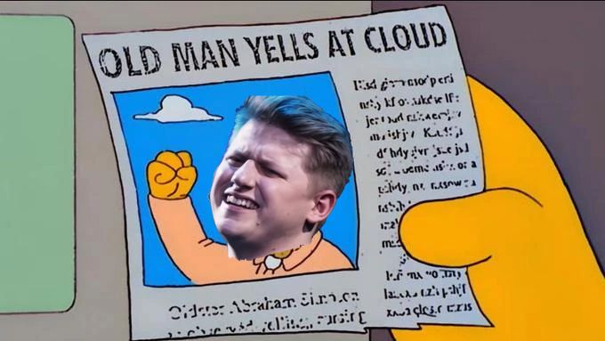 Old Man Hotzo Yells At Cloud