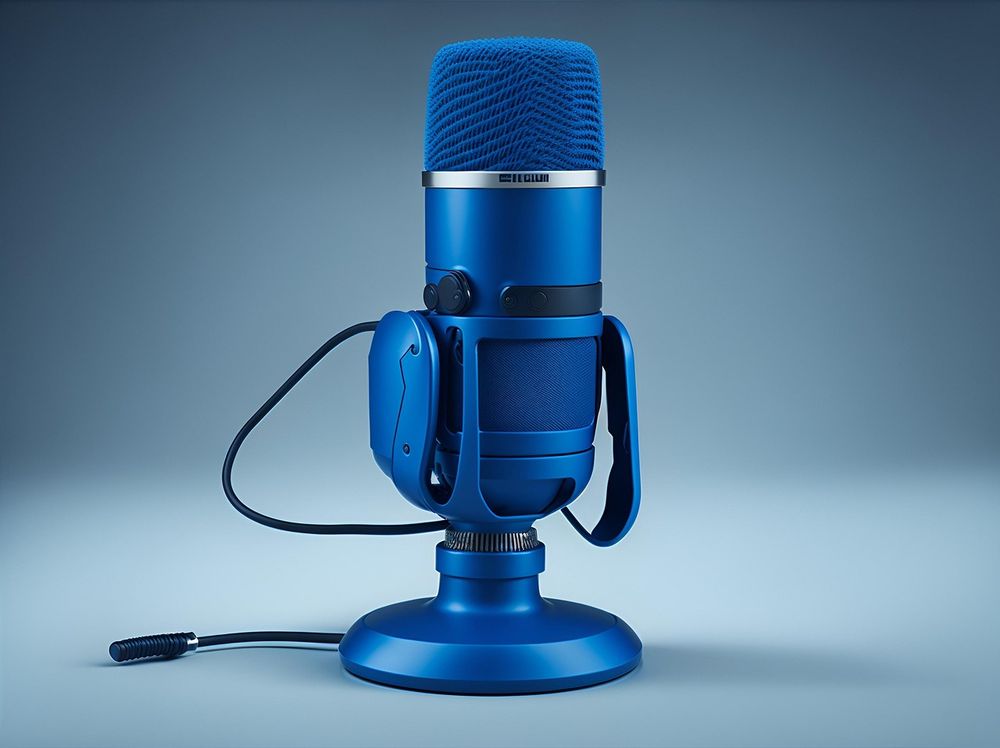 Photo of a microphone 
