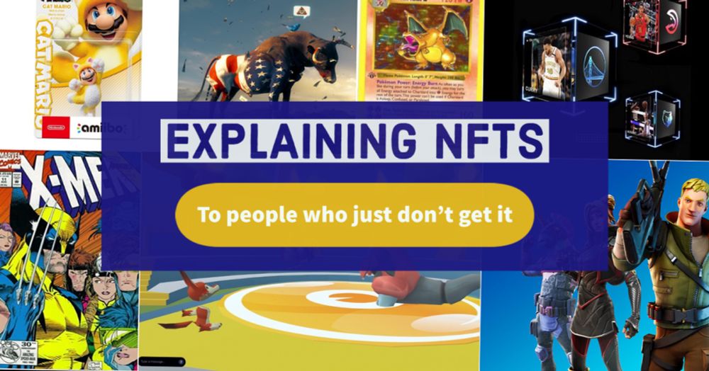 How to explain NFT art to your partner, parents, friends, and anyone else who just doesnt get it. | ...