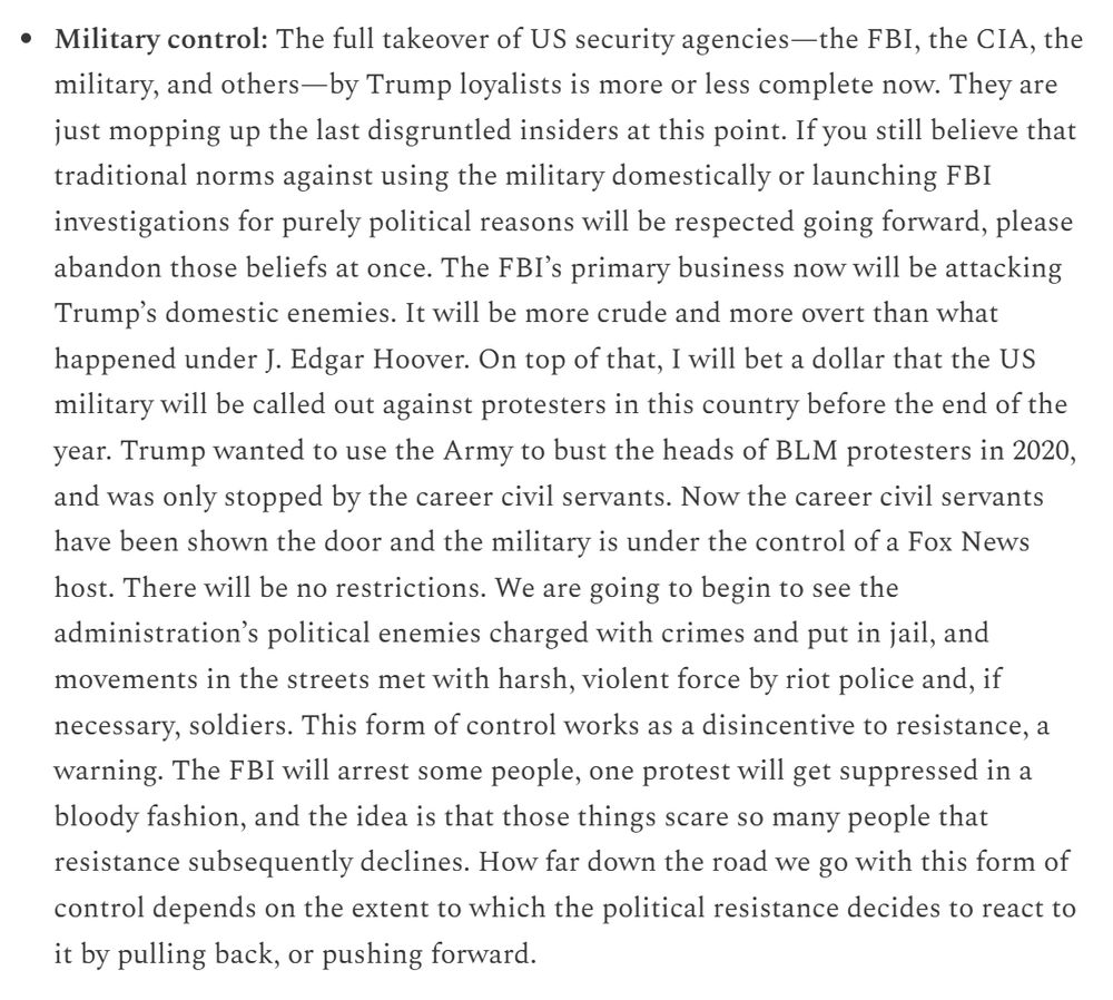 text from the military control section of the article