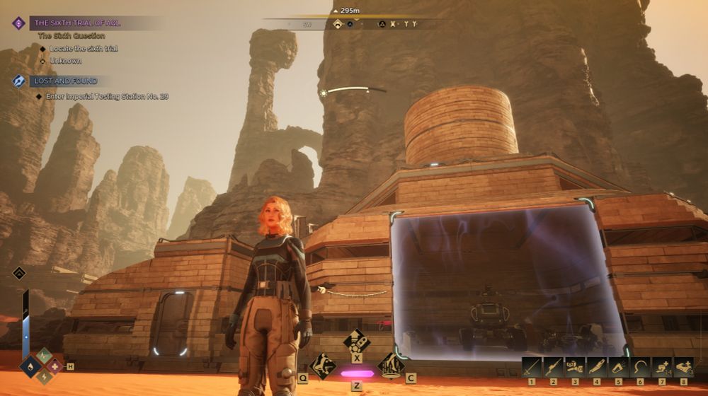 Screenshot from Dune: Awakening