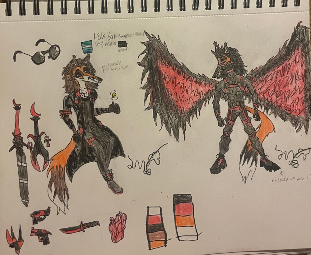 Ref of my oc Félix