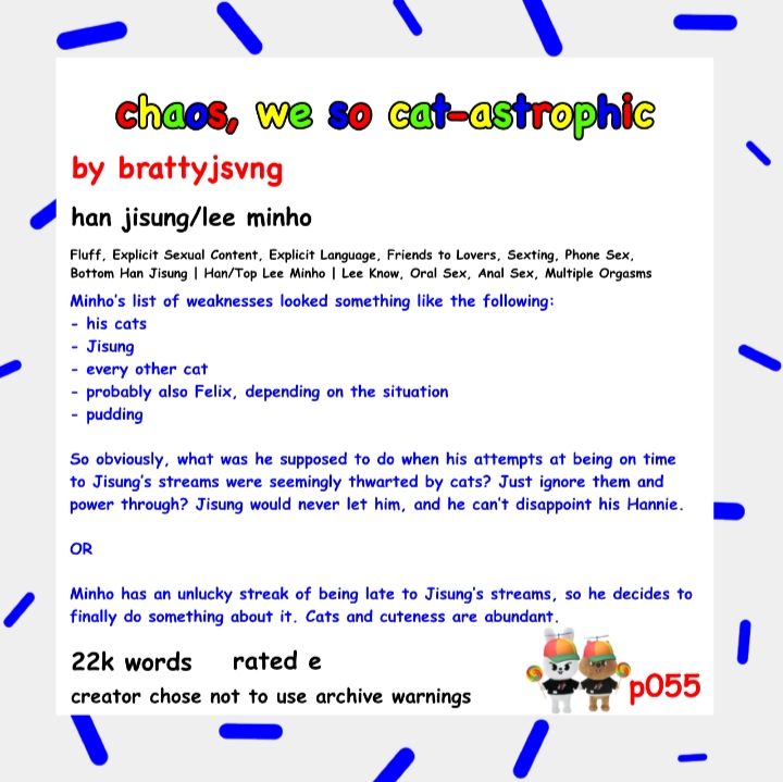 chaos, we so cat-astrophic by brattyjsvng