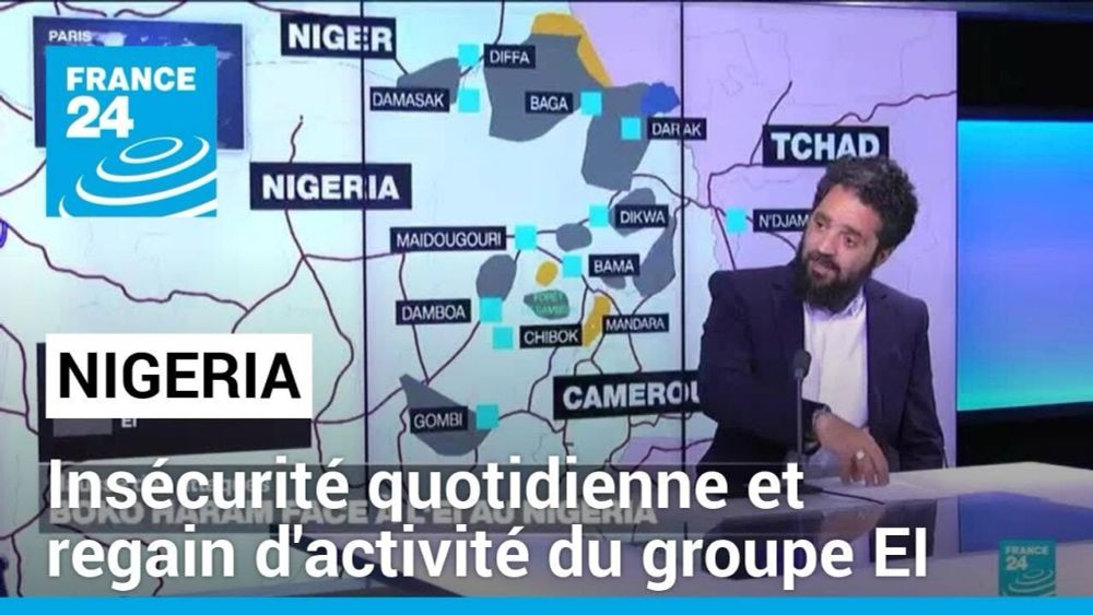 Au Nigeria, une insécurité quotidienne et un regain d'activité du groupe EI • FRANCE 24