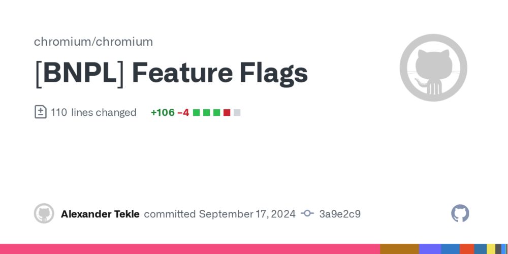 [BNPL] Feature Flags · chromium/chromium@3a9e2c9