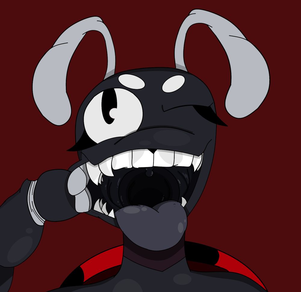 A mawshot of my OC, Lily.