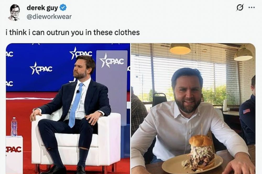 Derek Guy responds to JD Vance