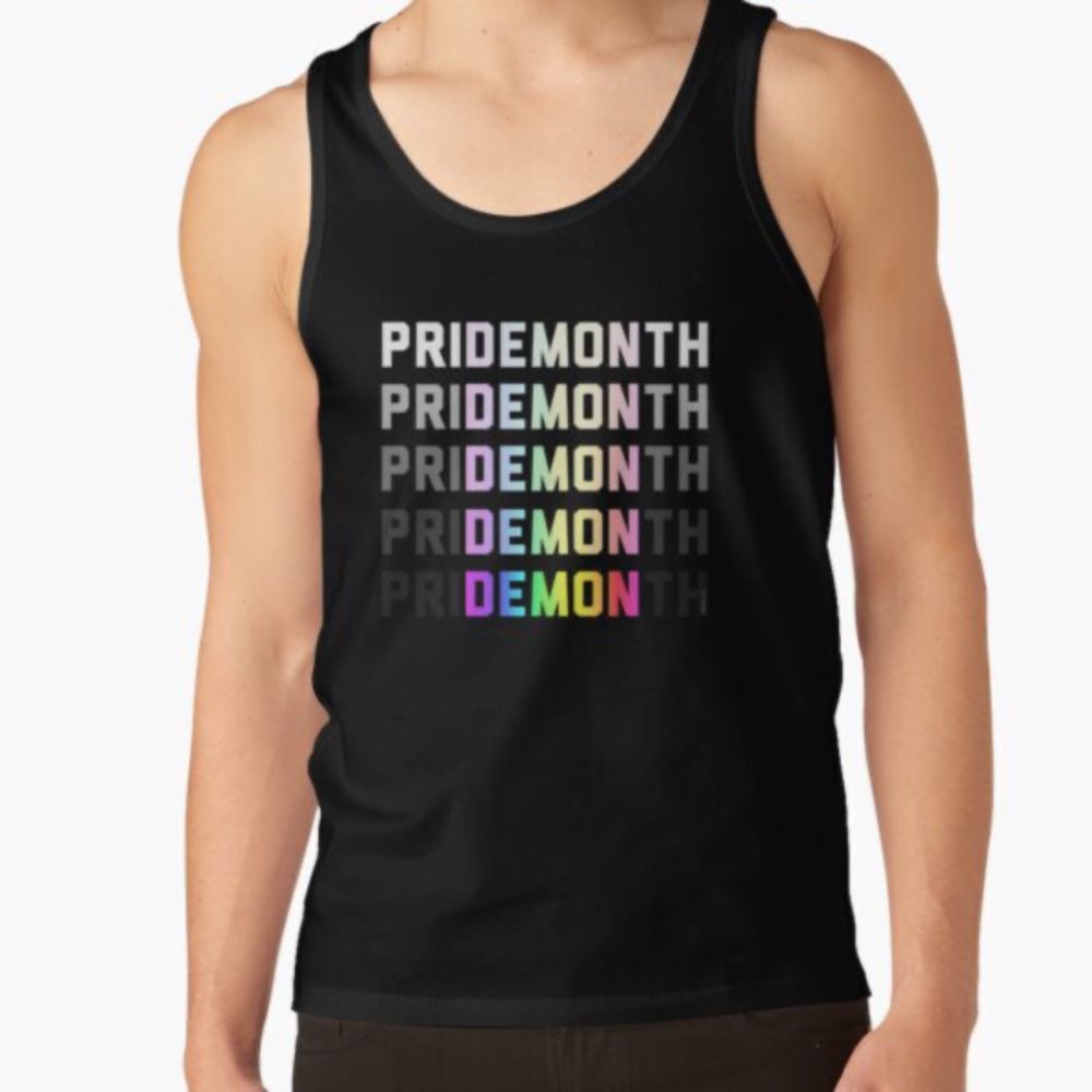 "PriDEMONth rainbow" Tank Top for Sale by artbyveya