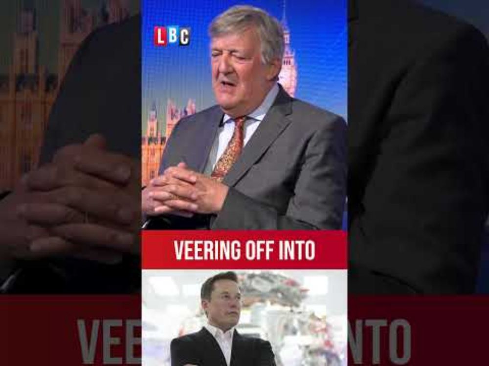 Stephen Fry explains why he left Twitter | LBC