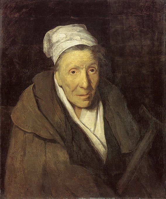 The Woman with a Gambling Mania, by Théodore Géricault 