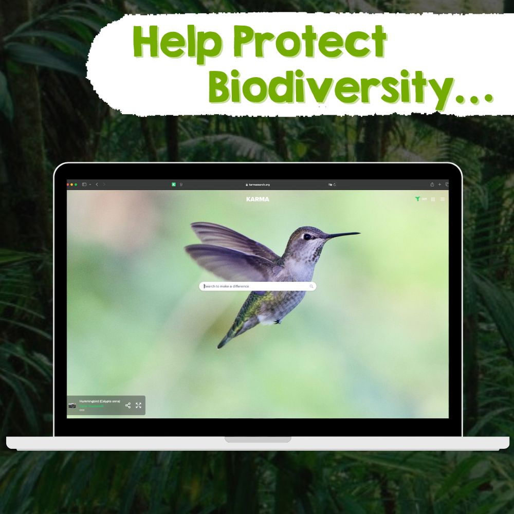 Help protect biodiversity...