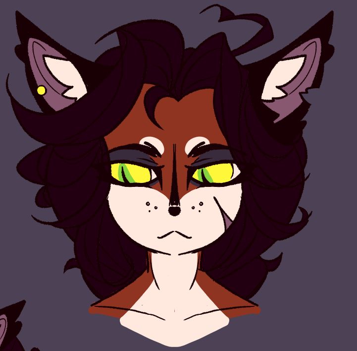 My OC Vixen, front-facing.