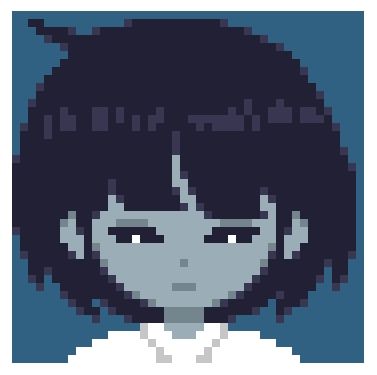 pixel art ghost girl neutral