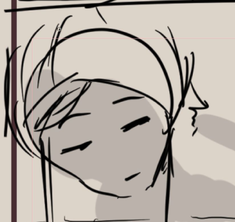 sketch of Charly from the webcomic key_blank