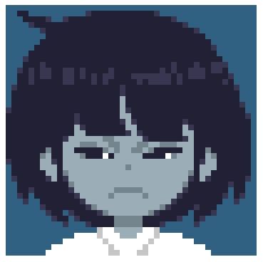 ghost girl pixel art