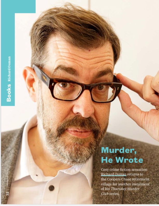 A pensive portrait of Richard Osman