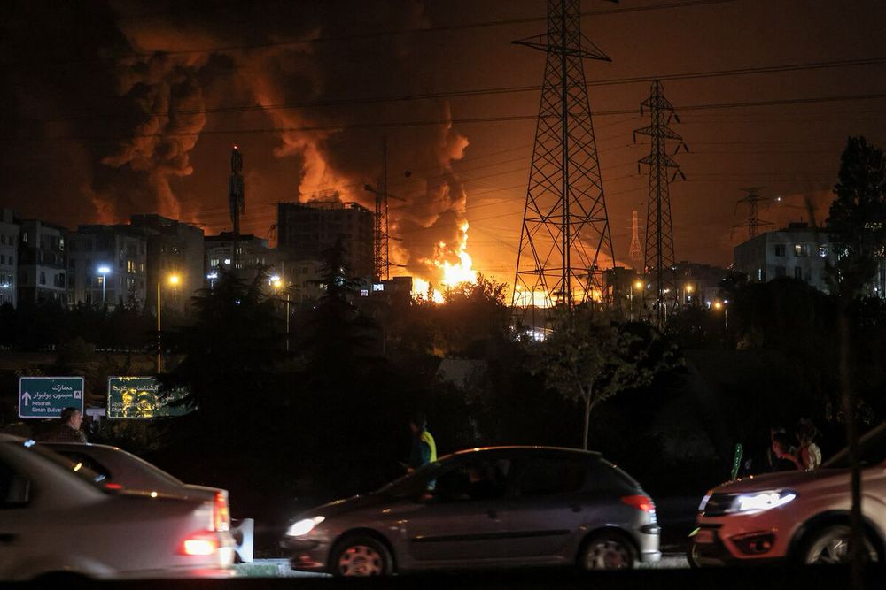 Israel Attacks Tehran as Iran Fires Another Missile Salvo