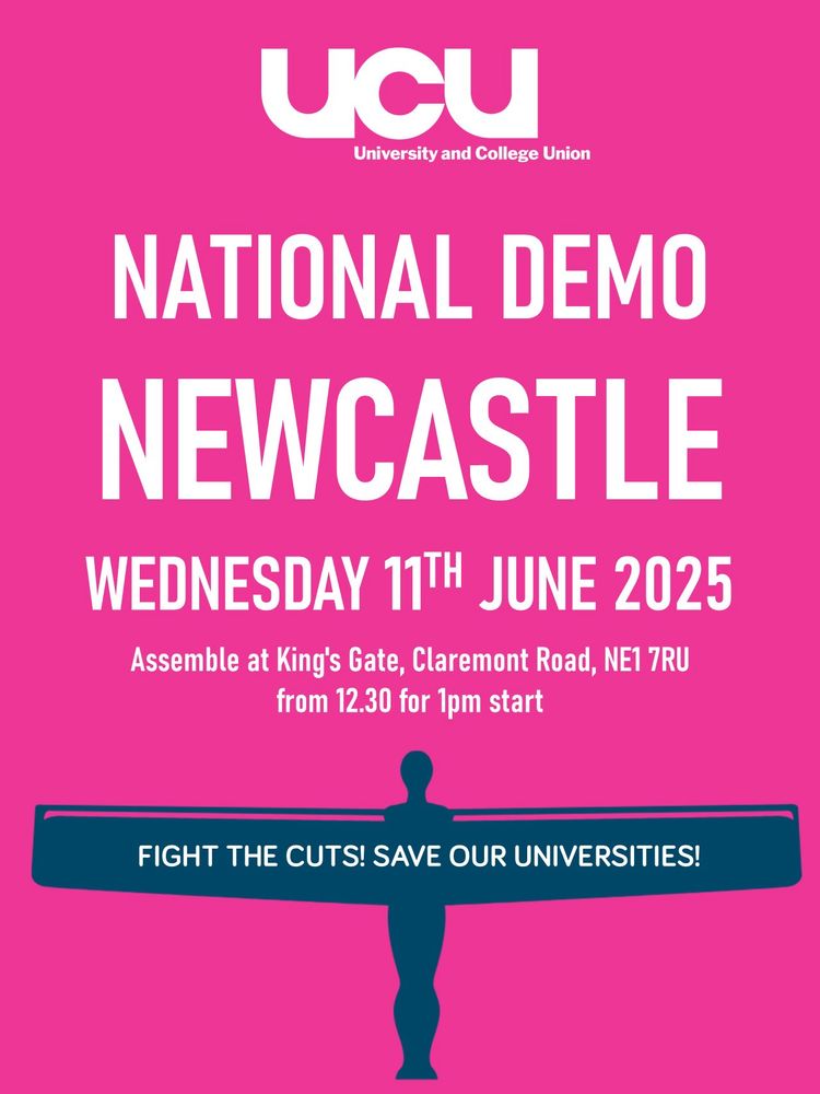 national demo UCU in Newcastle - 11 June 