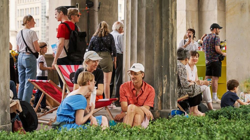 Ab August öffnet die Kolonnaden Bar auf der Museumsinsel erneut