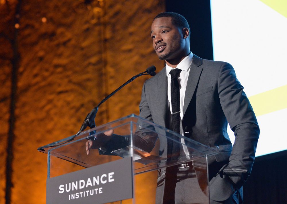 Ryan Coogler accepting the 2013 Vanguard Award. Photo by Alberto E. Rodriguez.