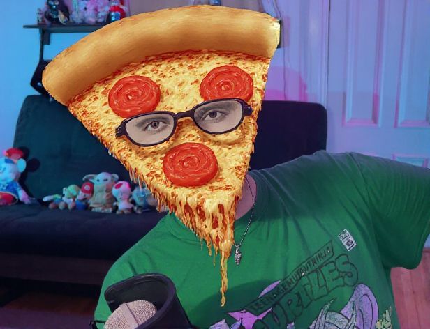 SuperBestDavid but his face is pizza