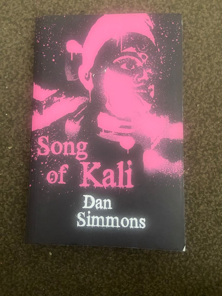 Book cover for Song of Kali by Dan Simmons.