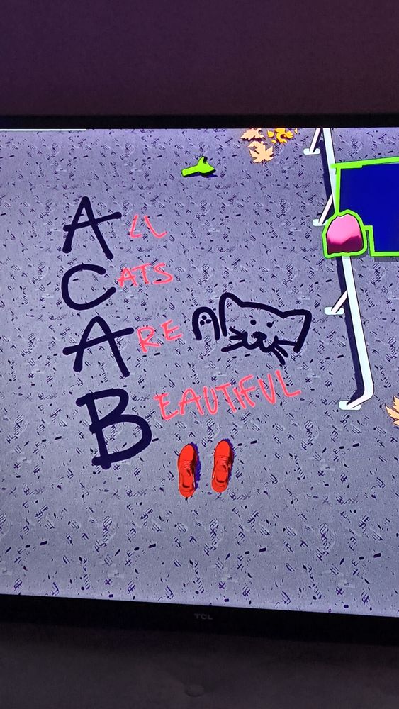 ACAB but cats in Bambas
