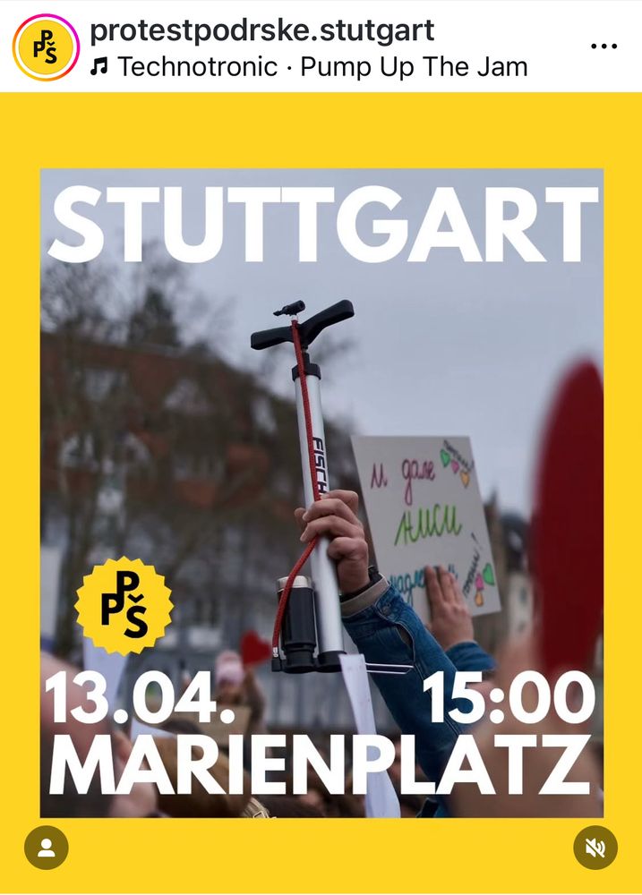Am 13.04. um 15:00 Uhr auf dem Marienplatz in Stuttgart werden die Studenten erwartet, die sich mit dem Fahrrad auf den Weg nach Straßburg gemacht haben.