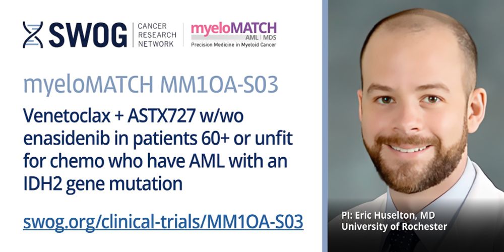 myeloMATCH substudy MM1OA-S03 is now open