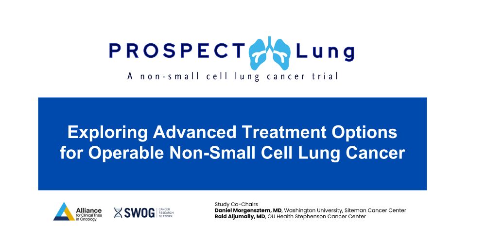 Exploring advanced treatment options for operable non-small cell lung cancer