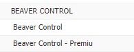 Cost code descriptions for:
Beaver Control
Beaver Control - Premium