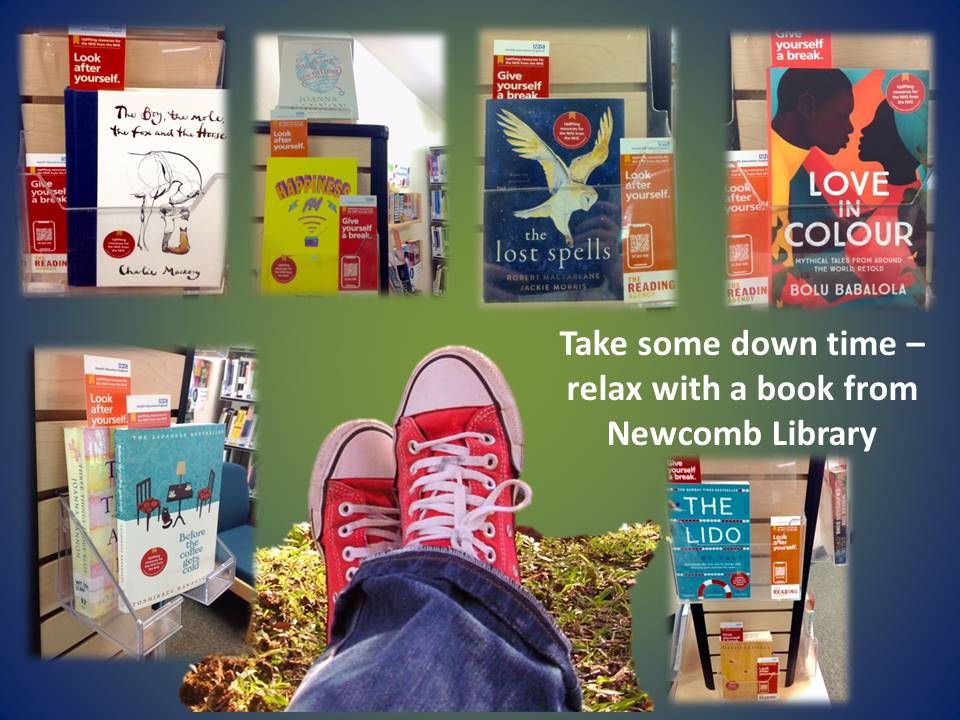 Book cover images - books you can discover in the Newcomb Library