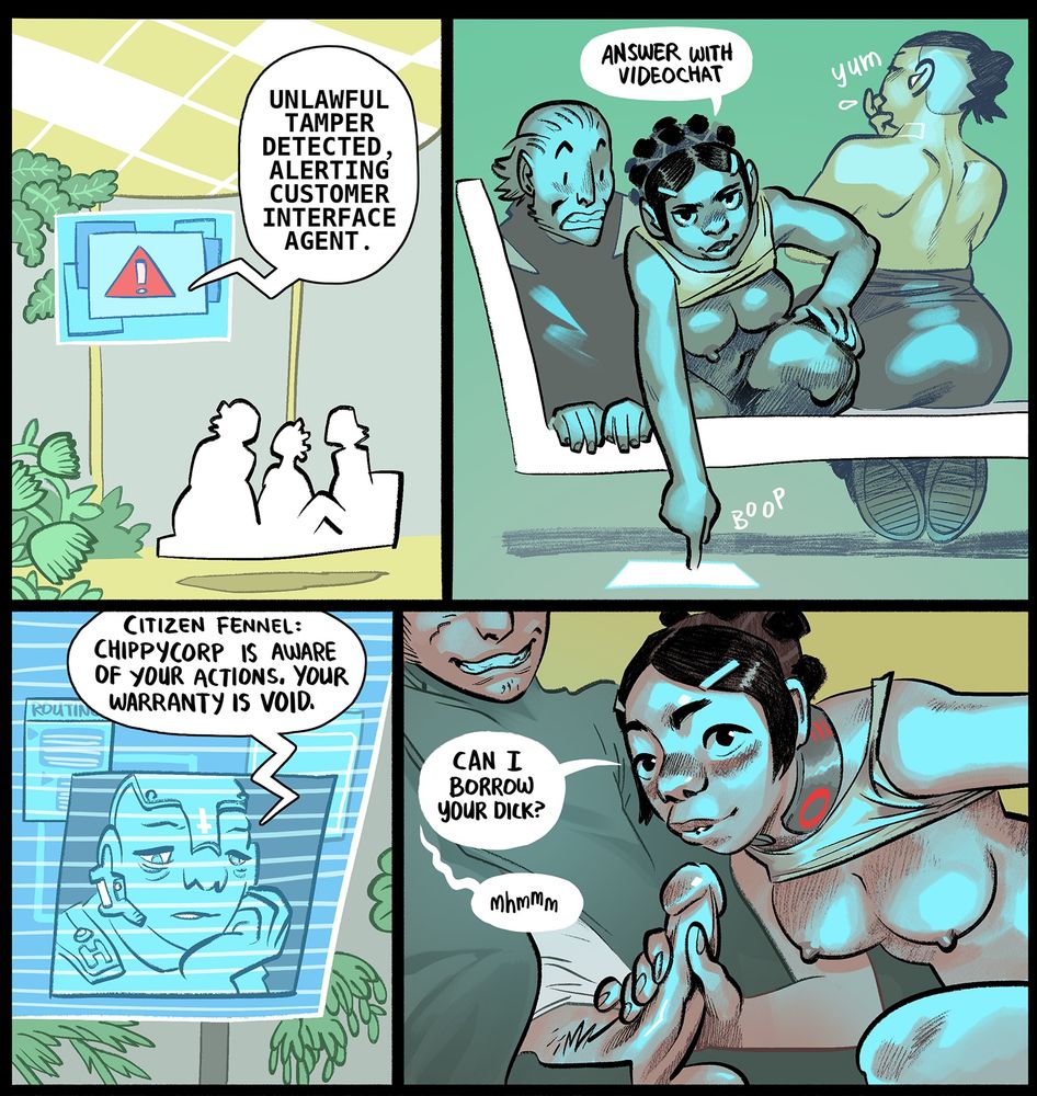 sex hackers have been caught by a chippycorp warranty police, but they just keep suckin and fuckin. 