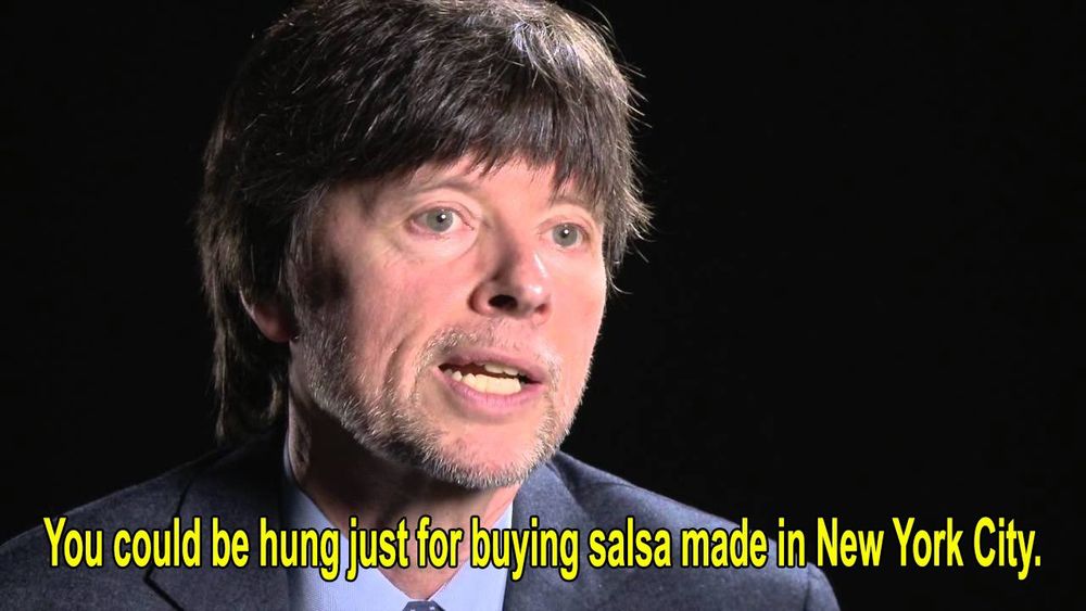 Ken Burns (not really) saying 