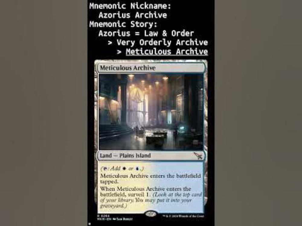 Azorius Archive #mtg #magicthegathering #mtgmkm