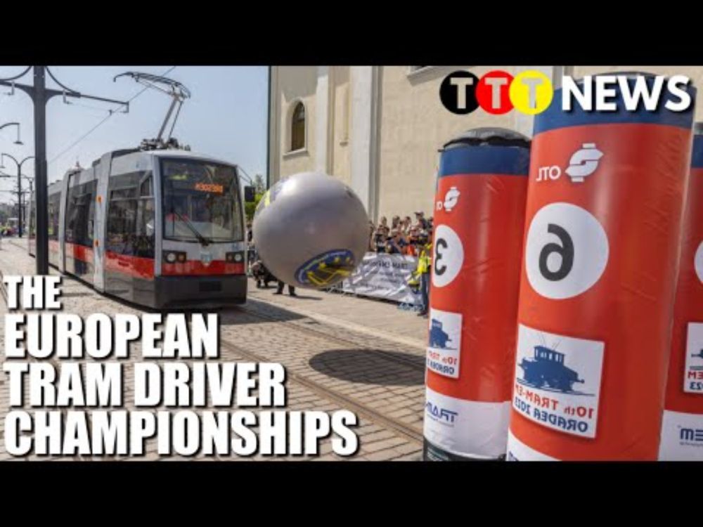 How To Watch This Saturday's European Tram Driver Championships | TTT News