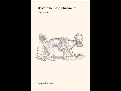 Poet Paul Stubbs reading from "Beast: The Lost Chronicles" (Broken Sleep Books) on 30/12/2024