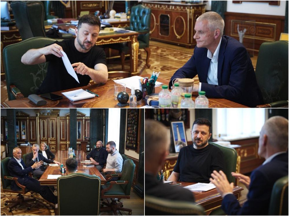 #BBC Press Office: “BBC Director-General Tim Davie met with Ukrainian President Volodymyr #Zelensky in #Kyiv. They discussed the importance of a free media, reporting on the war in #Ukraine and the role of the BBC.”
