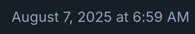 August 7, 2025 at 6:59 AM