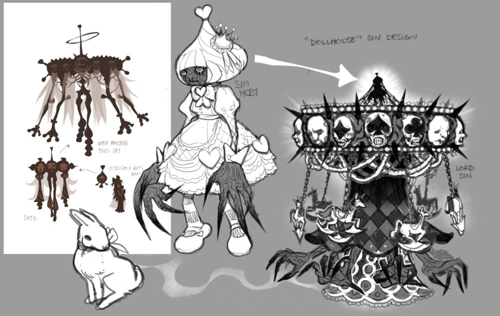 Sin host + Lord Sin Design