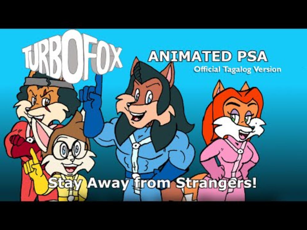 TurboFox Animated PSA - Stay Away (Tagalog Version)