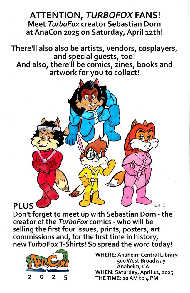 Official artwork, featuring the Fox Squad!