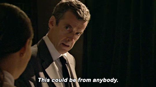 From the political britcom “The Thick Of It” Peter Capaldi looks a bit perplexed and mutters “This could be from anybody.”