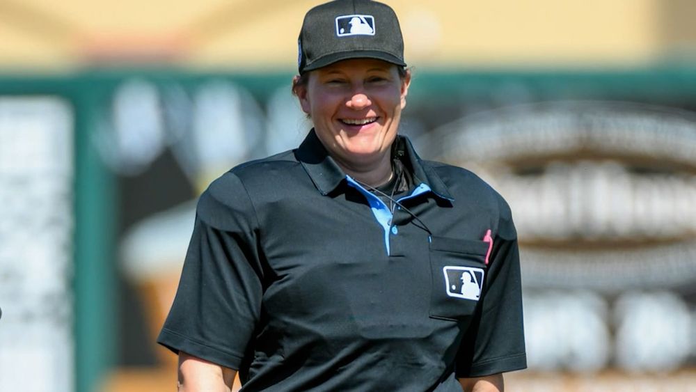 The Braves' pregame broadcast celebrates the history of women in sports ahead of Jen Pawol becoming the first woman to umpire an MLB game