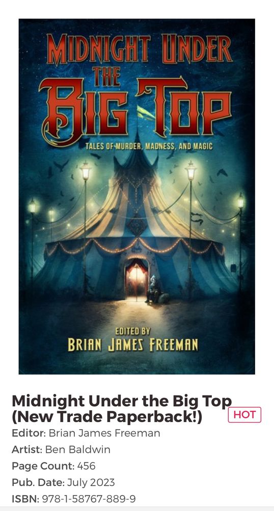 Midnight Under The Bigtop (New Trade Paperback)