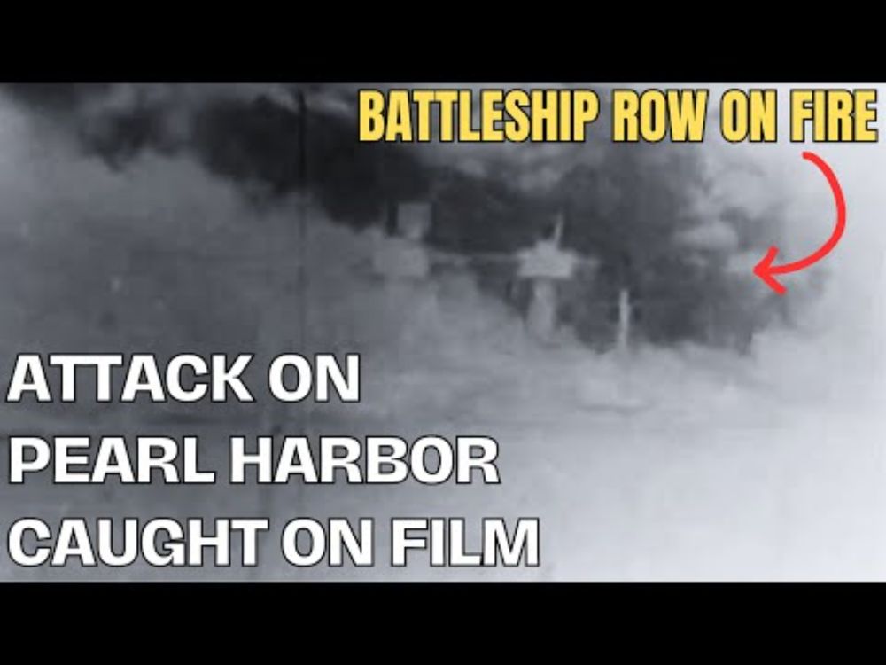 Rare Footage of the Attack on Pearl Harbor December 7 1941